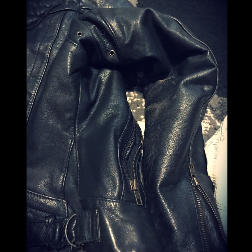 Vintage Hein Gericke Harley Leather Jacket Biker - Picture 8 of 8